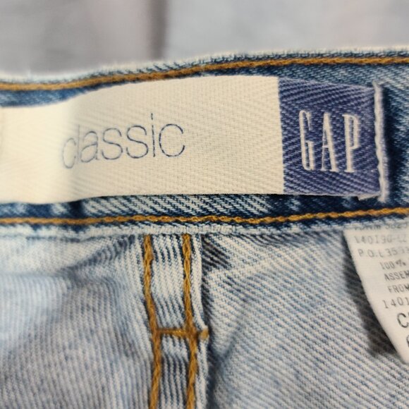 Ladies GAP Blue Jeans, Size 6 regular, Classic Fit - Picture 10 of 12